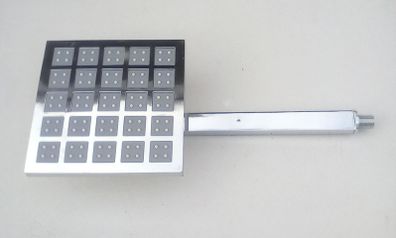 NEW Shower Head Square 20cm Chrome