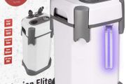Kruger Meier Fluxion Elite 1200 UVC PRO - External Canister Filter with UV Lamp for Aquariums 100-250 L