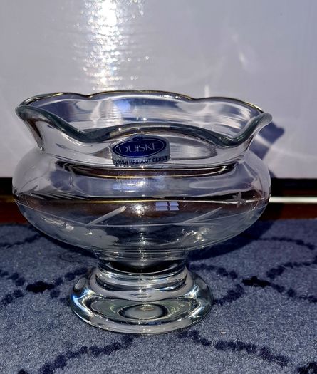 Duiske Glass 9cm Tall  bowl