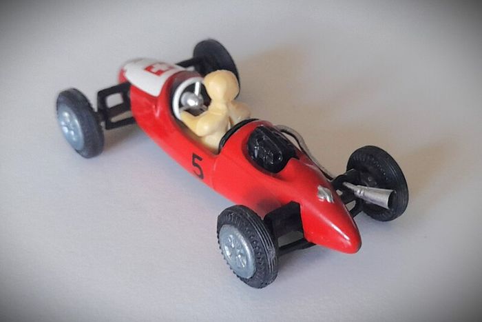 Diecast Vintage Tekno Cooper Norton Midget Car - Very Good Condition/Good Original Box