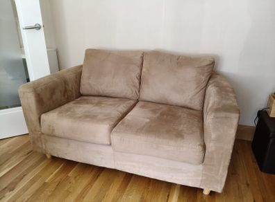 Very nice, comfortable three and two seater sofas