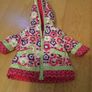 Baby girl coat 0-3mths Blue Zoo Image 2