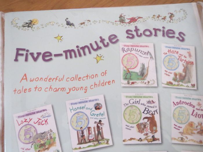 Five-minutes Stories reading book set children