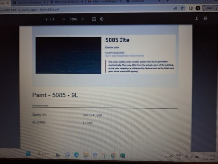 Paint 9 L 5085,5078,2668,5053 and paint 5078 2.7 L