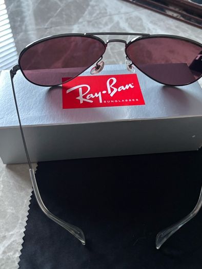 Ray Ban RB3689 Sunglasses Gunmetal Polarised 62mm