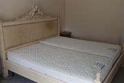 King size bed and mattress