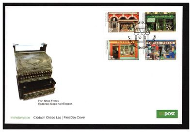 2016 Ireland Irish Shop Fronts Commemorative Stamp An Post First Day Cover (FDC)