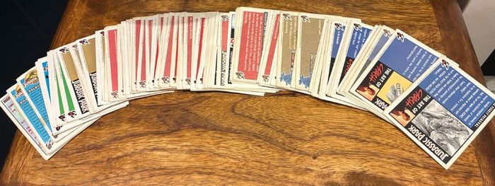 jurassic park cards