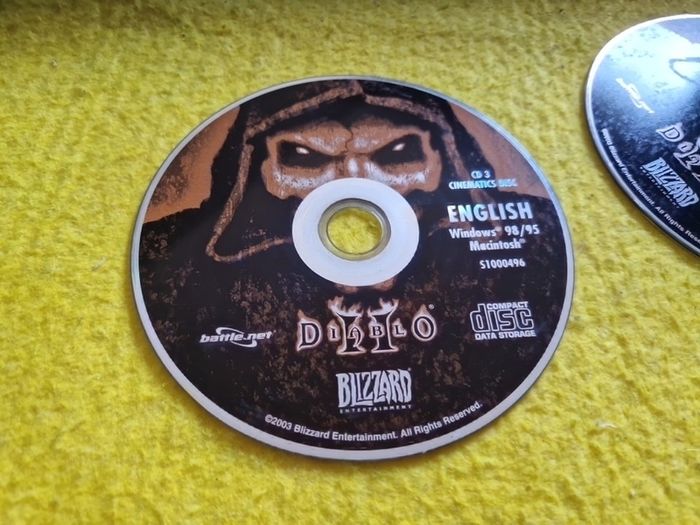 Diablo II 2  windows 98/95 macintosh Pc games Original