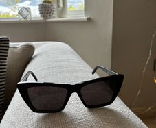 Saint Laurent mica black sunglasses