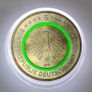 Germany 5 Euro Base Metals (Polymer Ring) Uncirculated Coin 2019 - Moderate Zone (J) - Earth's Climate Zones Image 2