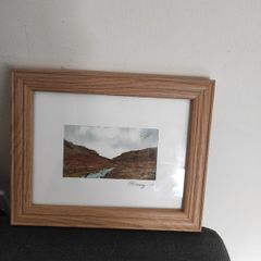 Irish artist original watercolour painting