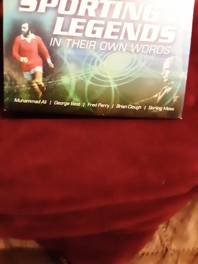 sporting heroes DVD, ideal birthday gift