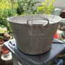 vintage galvanised washing  bath tub Image 5