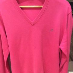 GANT  V Neck Cotton Jumper - Size Xl