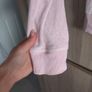 Pink velvet look hoodie Xs Image 3