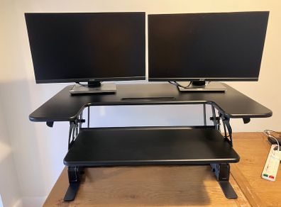 Height Adjustable Stand Up Desk Converter