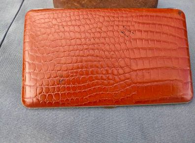 1930's Colibri leather case
