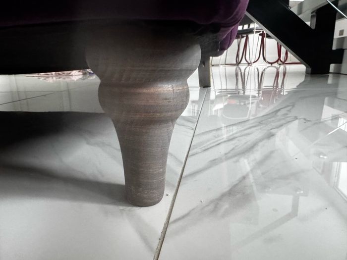 Velvet sofa