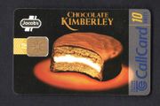 1997 Ireland 10 unit Jacob's Kimberley biscuits. Features the slogan "Individually wrapped for individual pleasure" (ODS2) Call Card Used