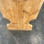 Antique yellow pine Refectory table Image 7
