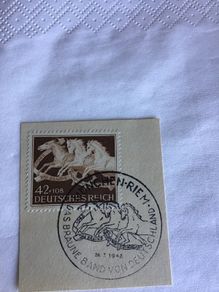 Rare /Genuine WW2 German stamp