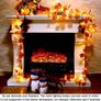Autumn Decorations, Ainkedin Fairy Lights, 20 Maple Leaf Light, Garden Lights Outdoor Lights, Autumn Wreath, Christmas Decorations Halloween Decorations Leaves Decoration Thanksgiving Decorations Image 2