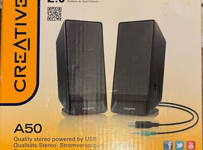 Creative Labs Speakers Creative A50 USB powered 2.0 Black