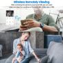 SPY Hidden Digital Clock Camera WIFI Night Vision Smart Home Security Camera IP Surveillance Mini WIFI IP Camera Full HD 1080P Image 4