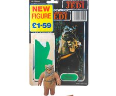 Star Wars Vintage Romba Ewok Last 17 Action Figure Tri-Logo Complete 1985