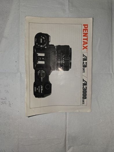 Pentax DLR Film camera ..... FOR PARTS ONLY. it may be possible to repair not used in 10 plus years... But clean & dry  storage area