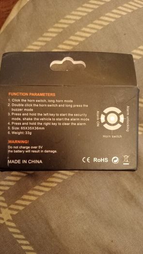 Bike or Scooter Horn