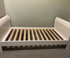 mia sleighcotbed cot bed mamas and papas