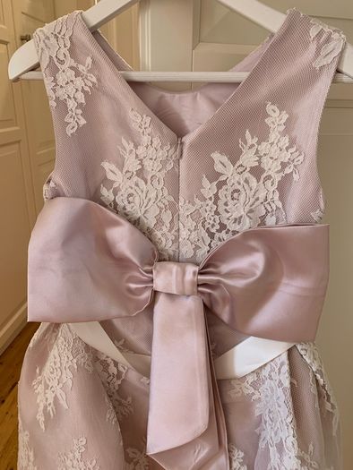 Pink & Cream Lace Monsoon Dress