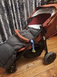 joie pram and foot muff