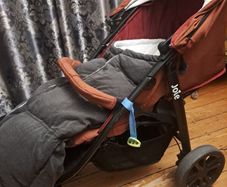 joie pram and foot muff