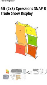 pop up stand backdrop display xpression