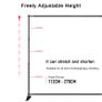 2.5x3M Backdrop Background Stand Frame Support System Muslin Green Screen With OXford Bag For Photography Photo Studio Video Image 3