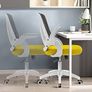 NEW SALE | Office Desk Chair, Ergonomic Mesh Chair With 90 Degree Flip-up Armrest Swivel Computer Chair With Lumbar Support, Adjustable Height, Back Support Image 2