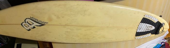 old surfboard