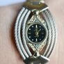 Pretty Vintage Potencial Ladies Quartz Watch With Rhinestone Bracelet Band Works well Image 2