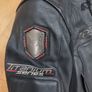 Wolf Titanium Leather Jacket Image 4
