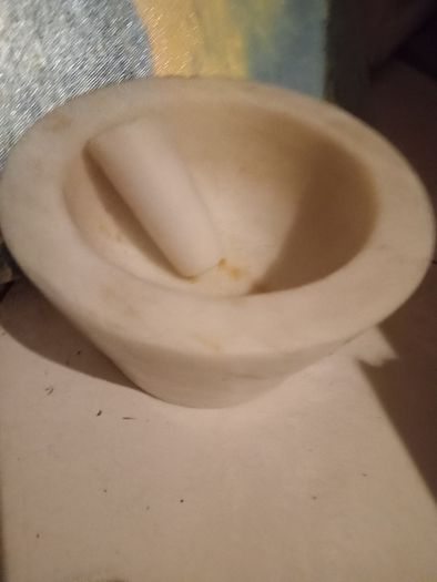 Handcrafted Italian Marble Bowls .