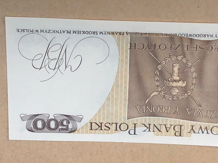 UNCIRCULATED Crisp  Polish banknotes x 5