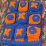 Chunky Knit Tic Tac Toe Game | Sensory Play Mat, Kids Gift | Handmade Soft Play Image 9