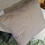 Duck feather:filled cushion and cover Image 3