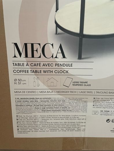 Clock Coffee Table