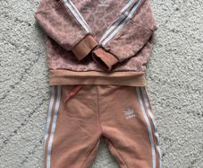 Infant/toddler Adidas Originals Animal Allover Sweatshirt and Sweatpants