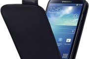 SAMSUNG i9500 GALAXY S4 Flip Case Cover in Black / Pink / Red