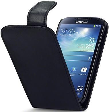 SAMSUNG i9500 GALAXY S4 Flip Case Cover in Black / Pink / Red